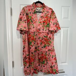 Pink Floral Crawford Dress by Tuckernuck